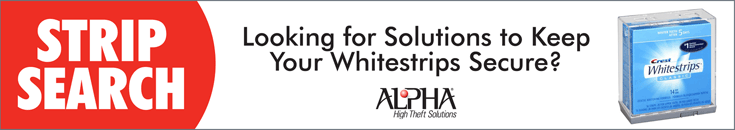 STRIP SEARCH - Looking for Solutions to Keep Your Whitestrips Secure? Alpha High Theft Solutions.